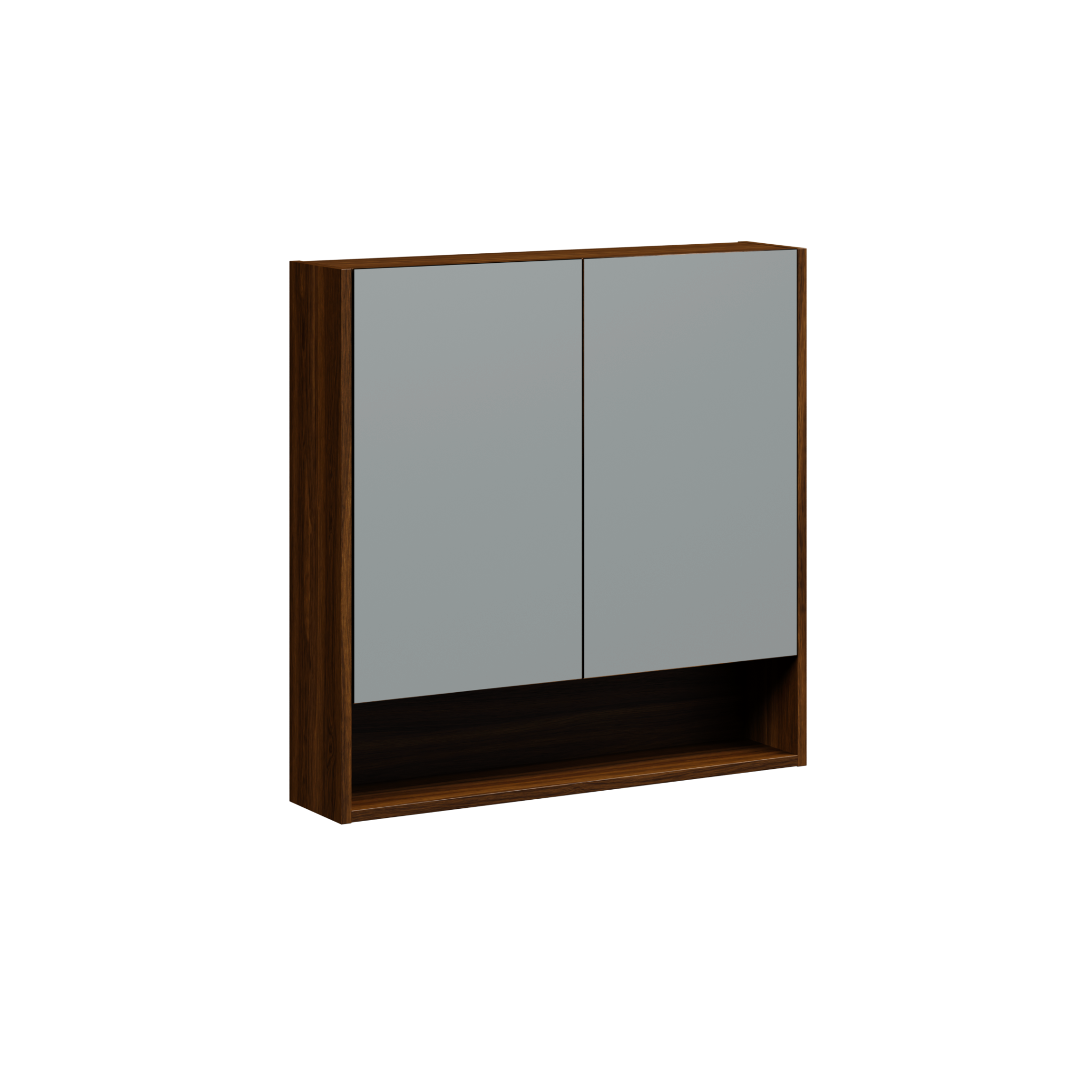 Brockton 30 inch medicine cabinet in walnut