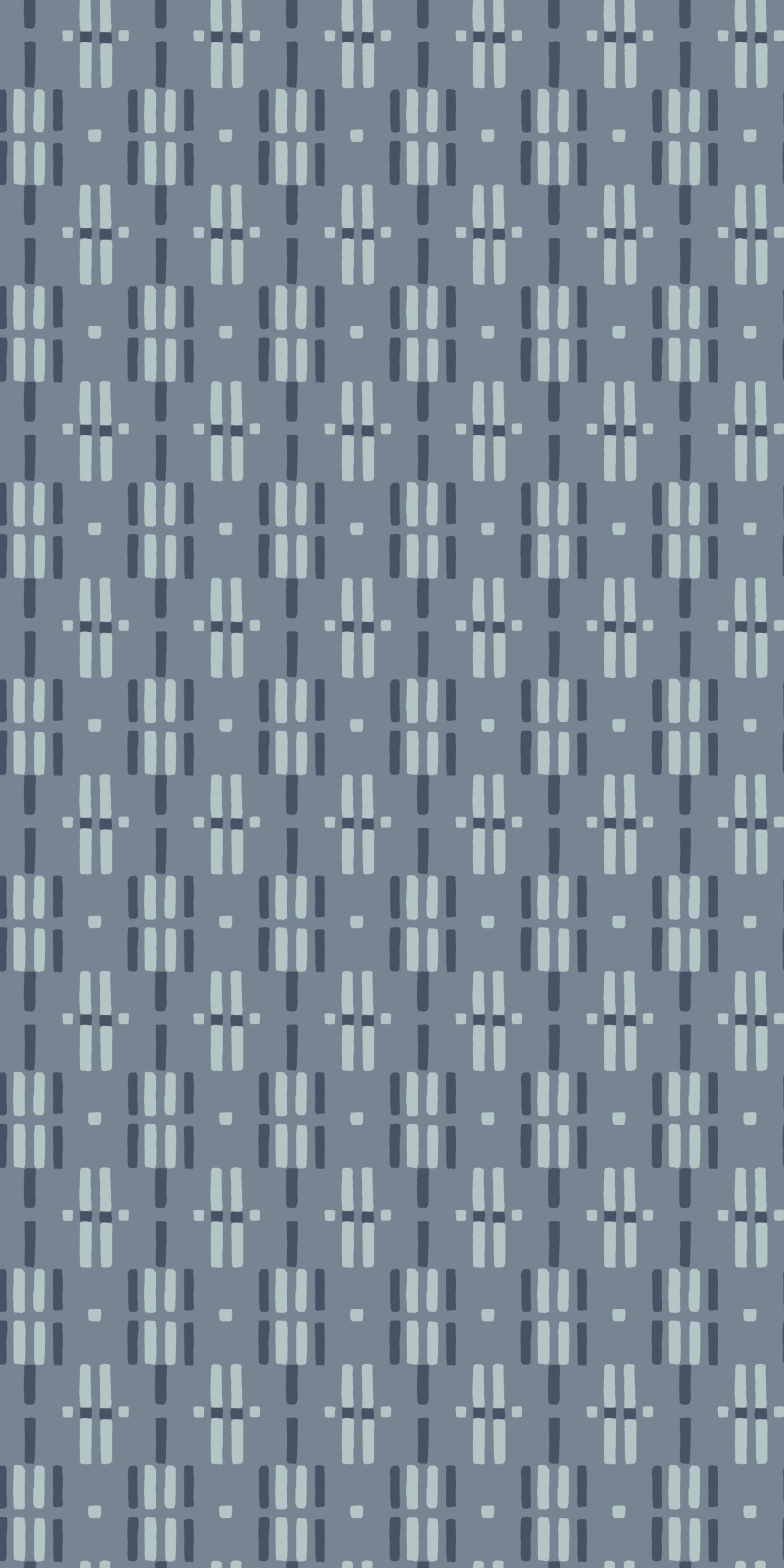 Dot Dash wallpaper in Olive
